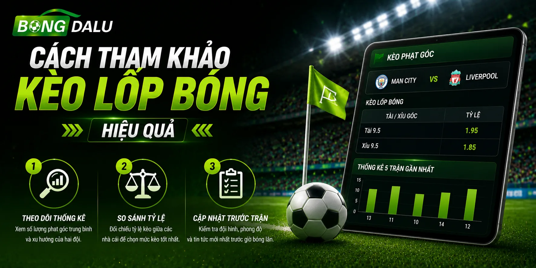 Cách tham khảo kèo lốp bóng